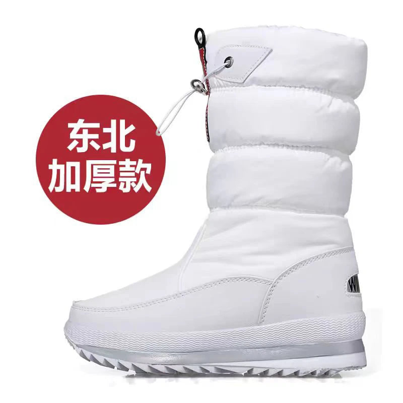 Botas de suelo sin esquí para mujer del noreste, zapatos ...