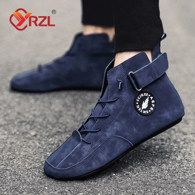 YRZL zapatos para hombre, zapatos informales antideslizan...