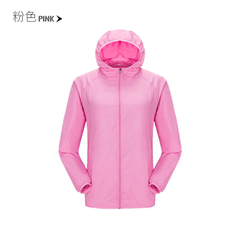 Chaqueta de lluvia para acampar para hombre y mujer, ropa...