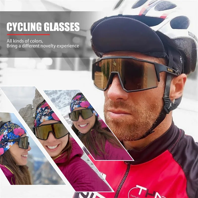 Gafas Ciclismo Kapvoe Polarizadas UV400 | Deportivas MTB Hombre/Mujer - Corporación Turística