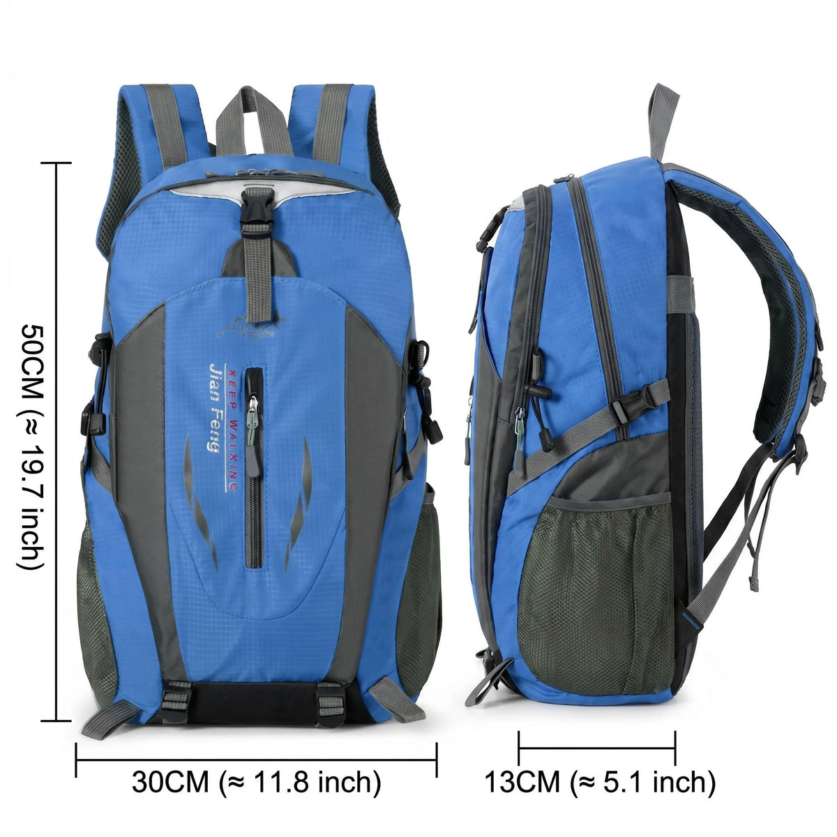 Mochila de Senderismo para Exteriores, Resistente al Agua...