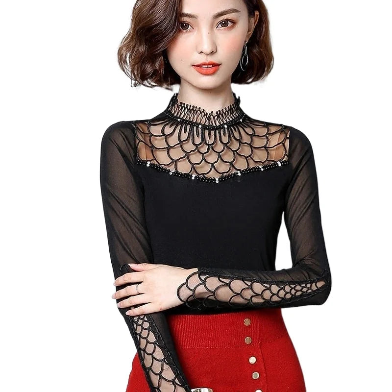 Blusa de Mujer, Camisa de Moda, Blusa de Manga Larga, Blu...