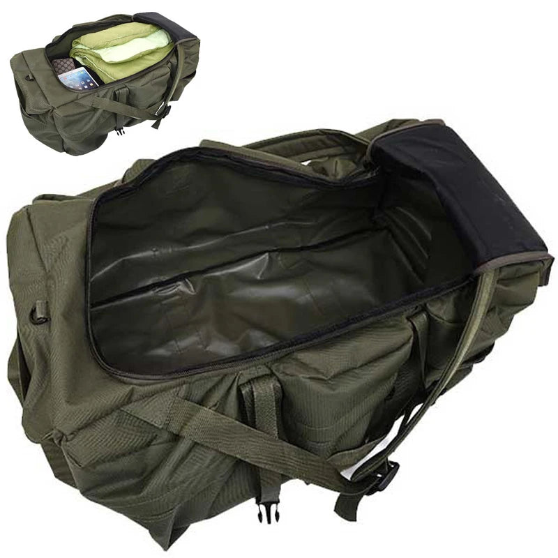Bolsa de viaje para equipaje táctico de 100L, mochila de ...