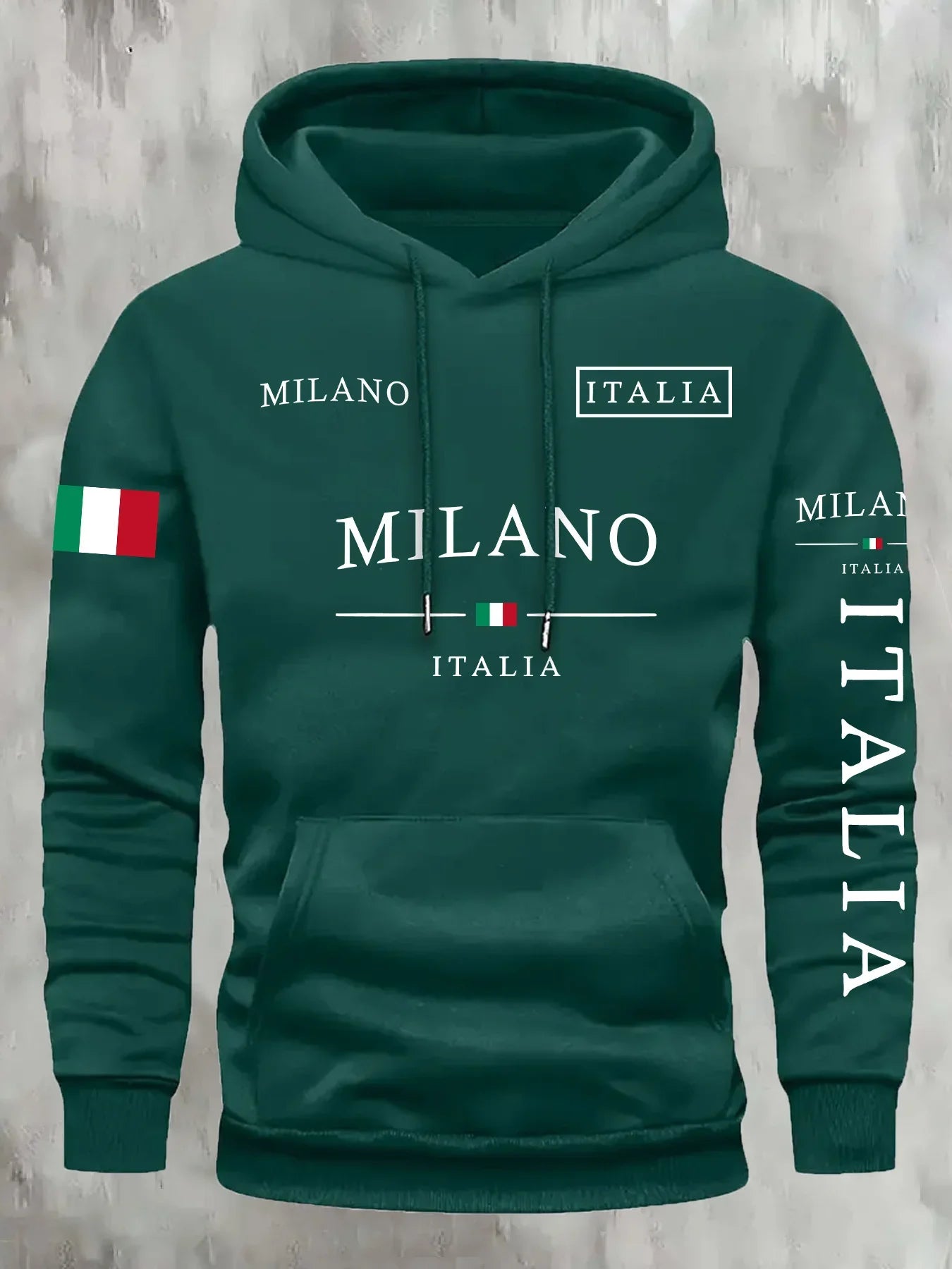 Sudadera Italia Milano: Informal, Deportiva y Tendencia (Unisex) - Corporación Turística