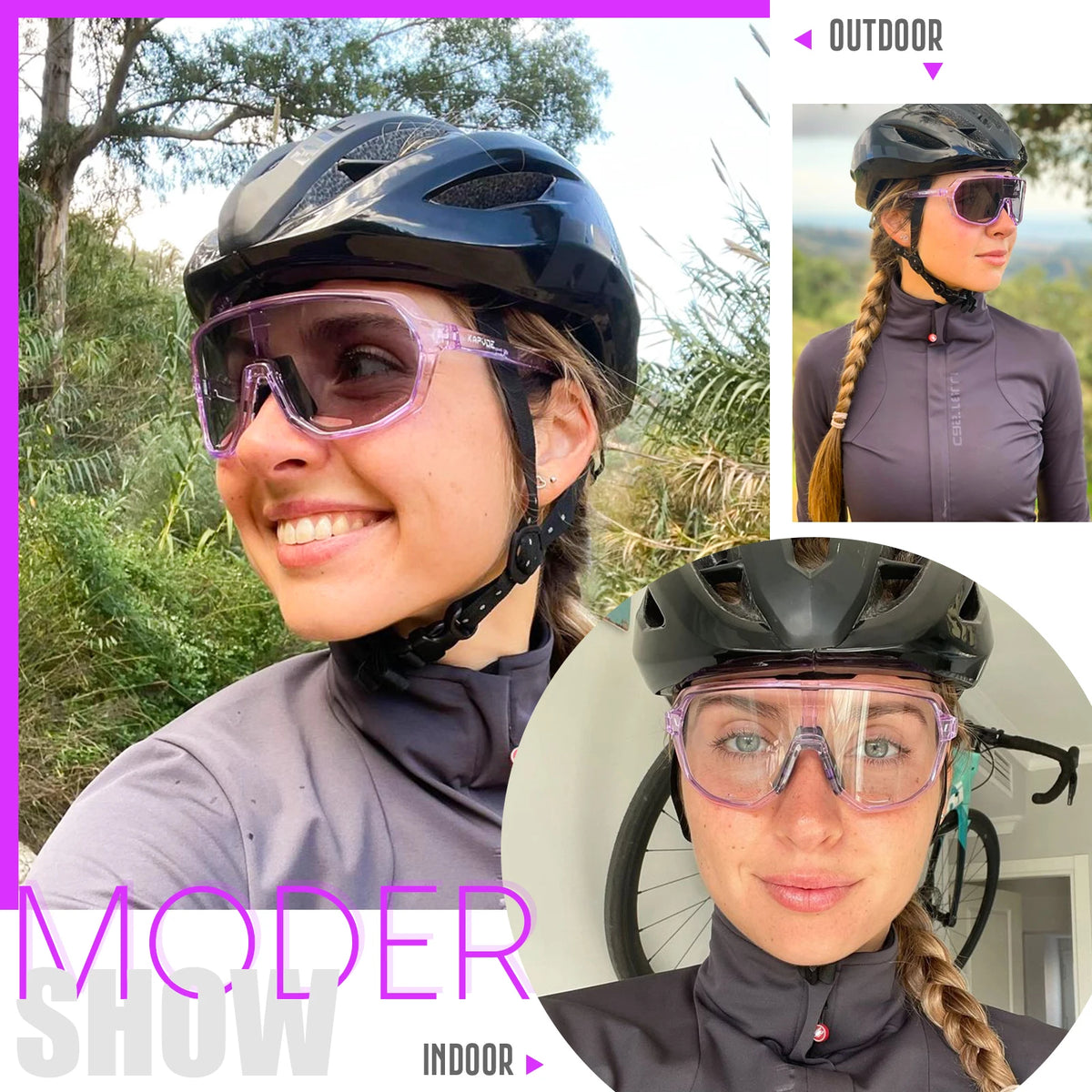 Gafas fotocromáticas SCVCN para ciclismo, gafas para depo...