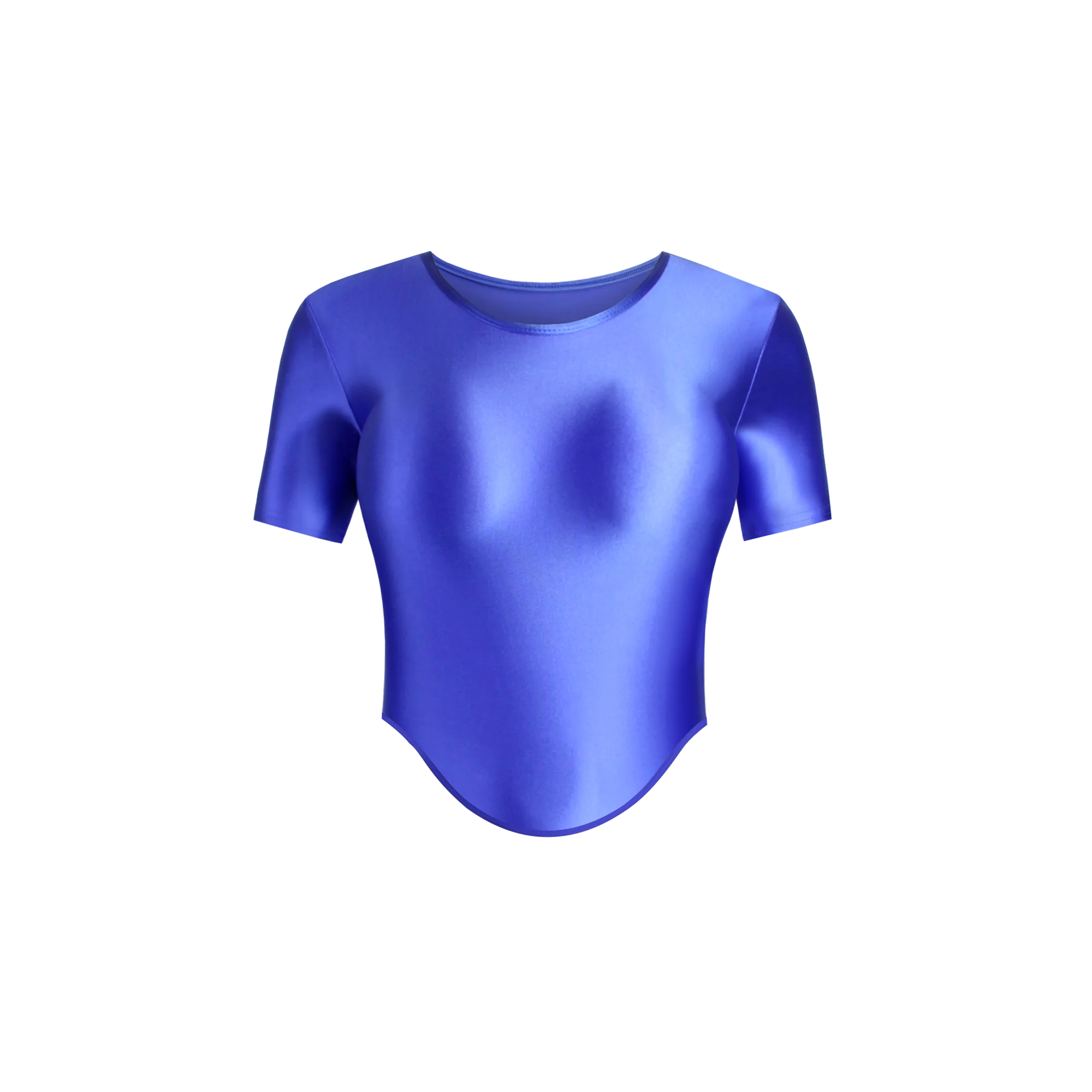Camiseta elástica brillante y suave para mujer MJINM, cam...