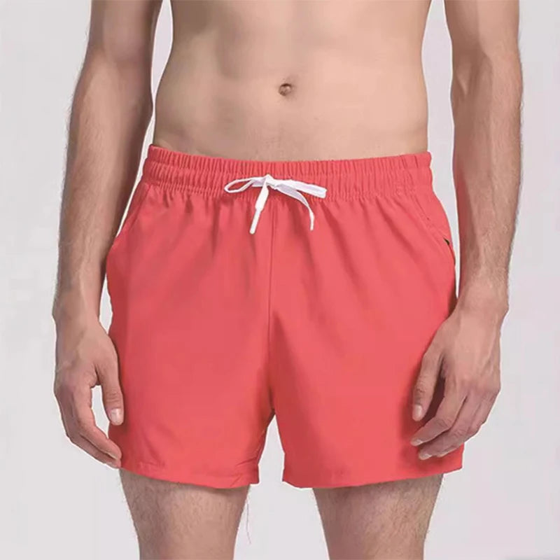 Pantalones cortos deportivos de ocio para hombre, varios colores, de secado rápido, cómodos, transpirables, finos, sueltos, para ocio al aire libre, 2025 - Corporación Turística