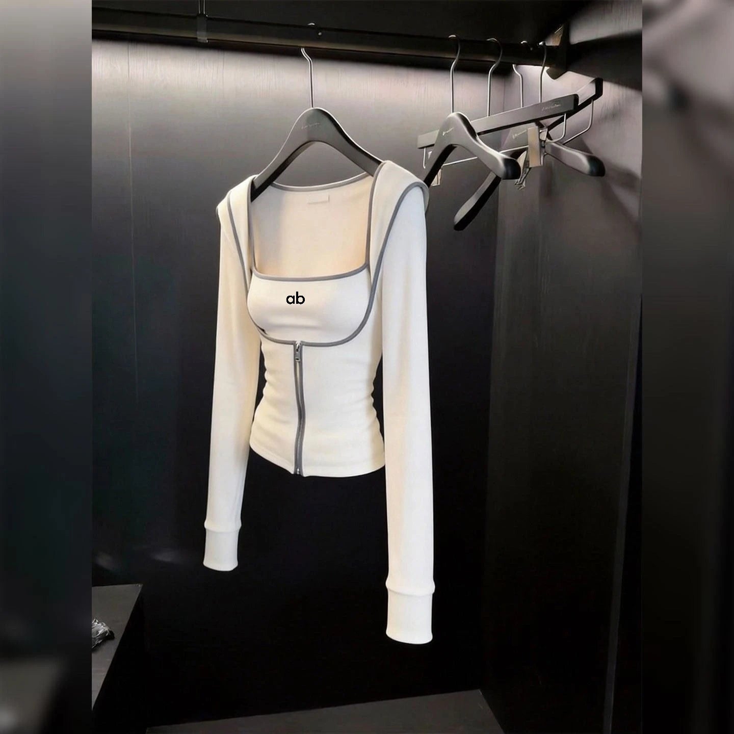 Conjunto de Yoga para Mujer de 2 Piezas: Cárdigan Blanco ...