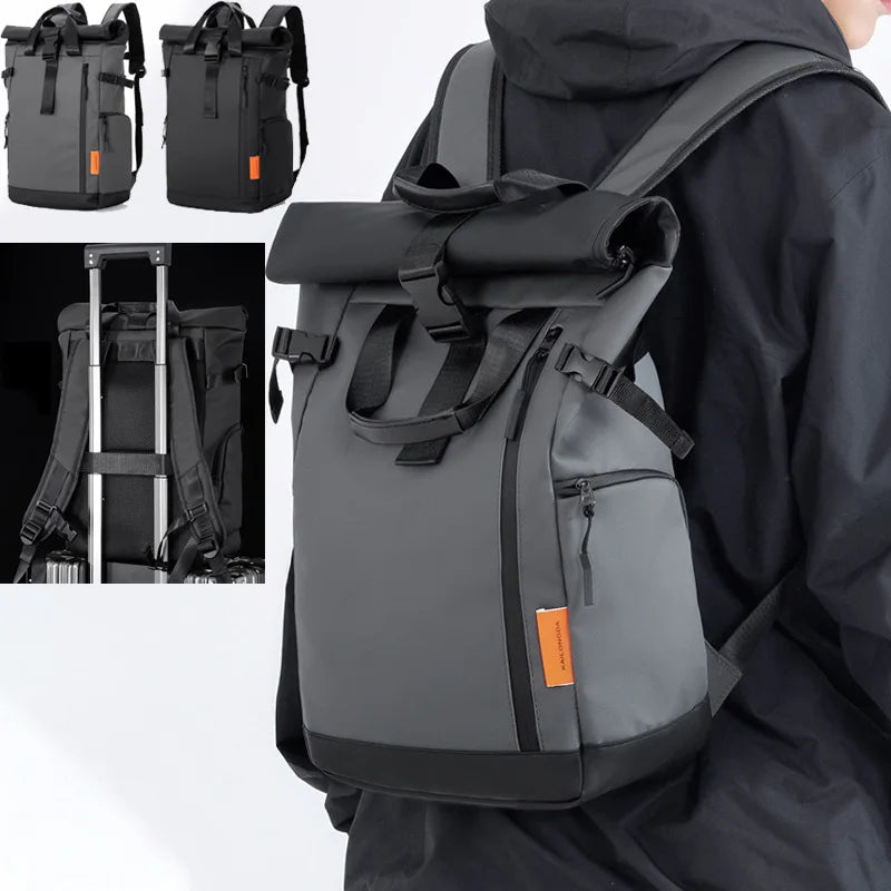 Bolsa de viaje para acampar para hombre, mochila para ord...