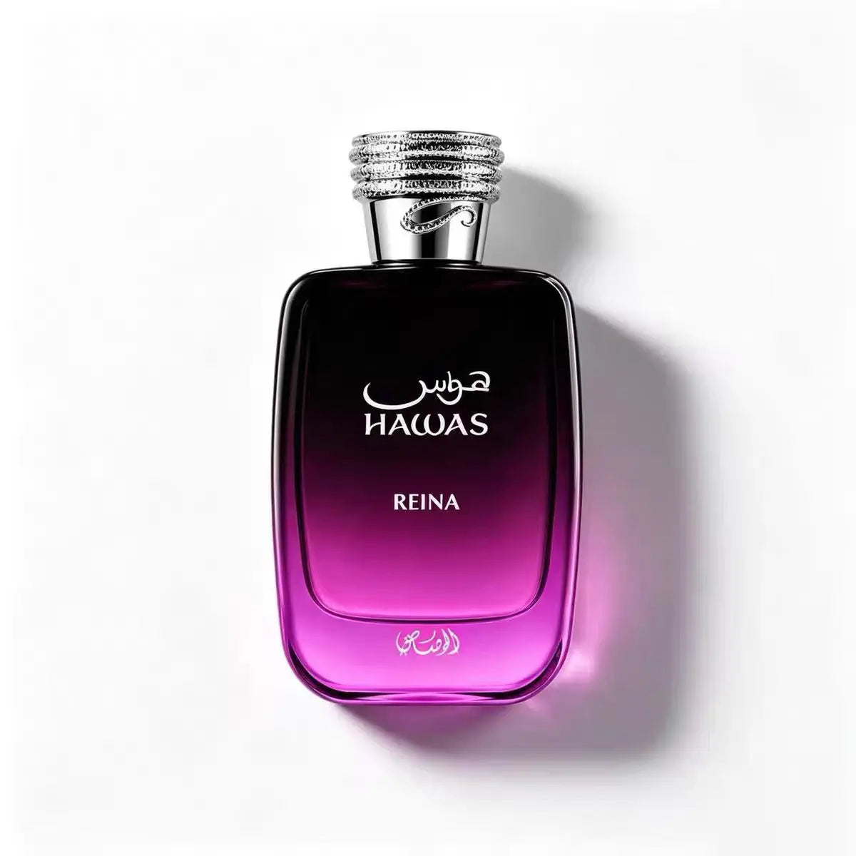 Hawas Reina, Perfume en Botella Morado-Negro Degradado co...