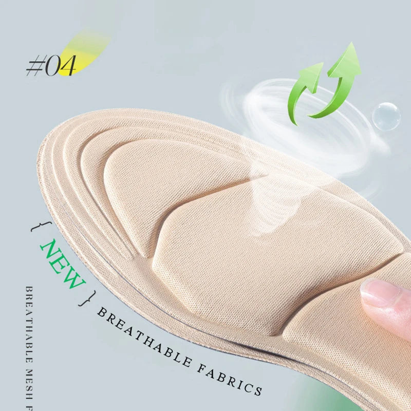 Plantillas de espuma viscoelástica para mujer, zapatos de...