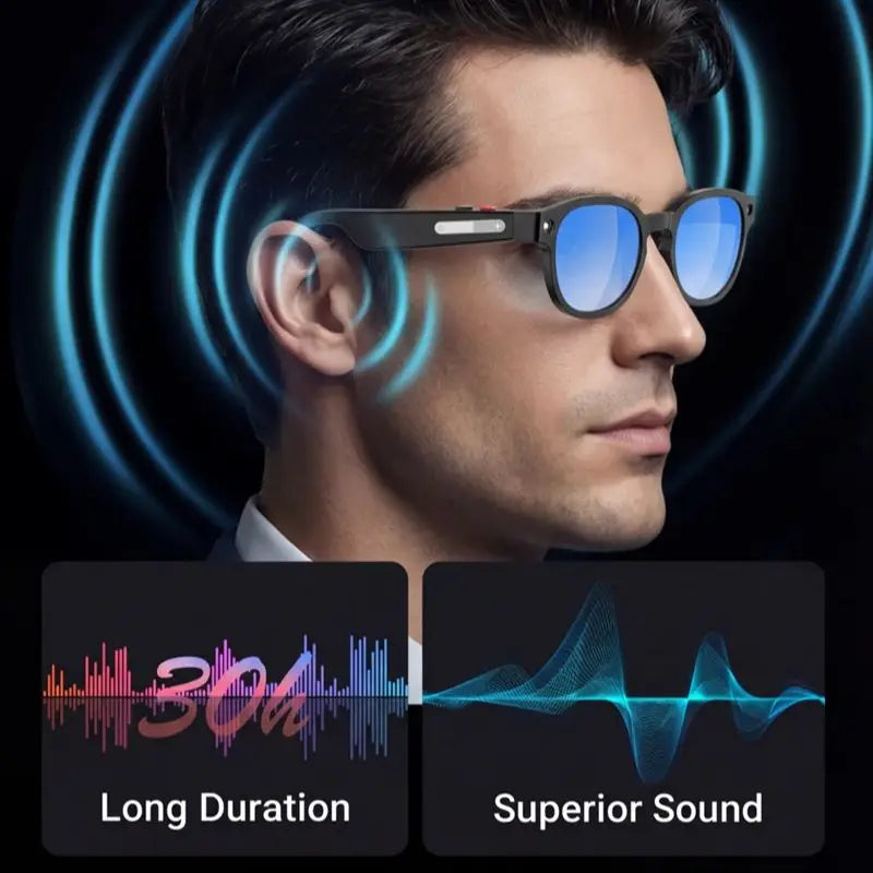Gafas Inteligentes 4K IA Traducción Cámara HD 8MP 2026