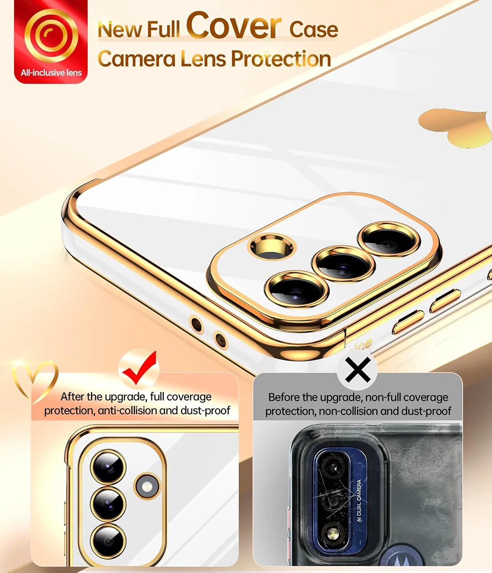Soft silicone luxury case for Samsung Galaxy phone, featuring a smooth, chapado finish in a sleek design.