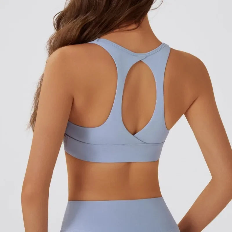 Sujetador deportivo de Yoga para mujer, sujetador con coj...