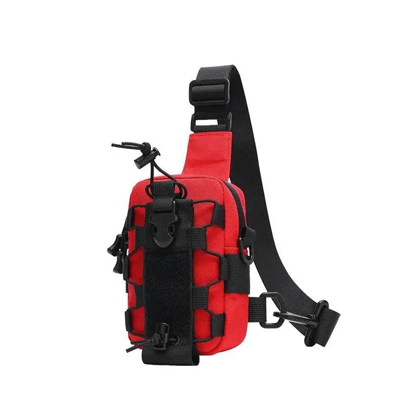 Bolsa de pecho frontal con eslinga táctica, bolsa para bo...