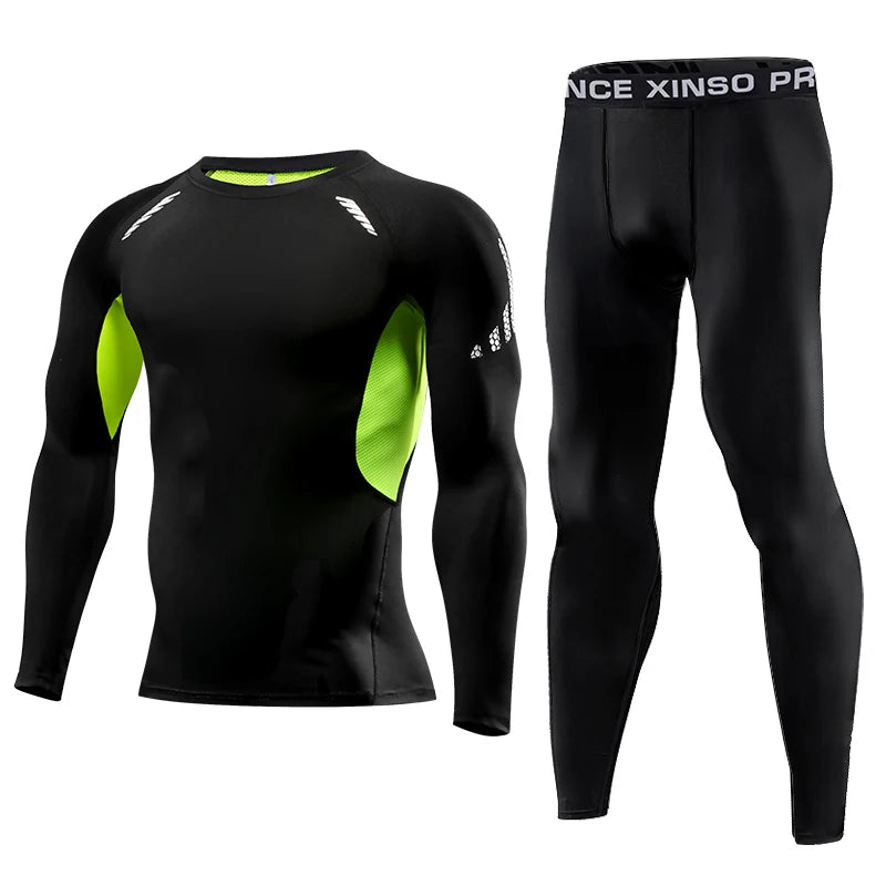 Conjunto Deportivo de Compresión para Hombre 2026, Traje ...