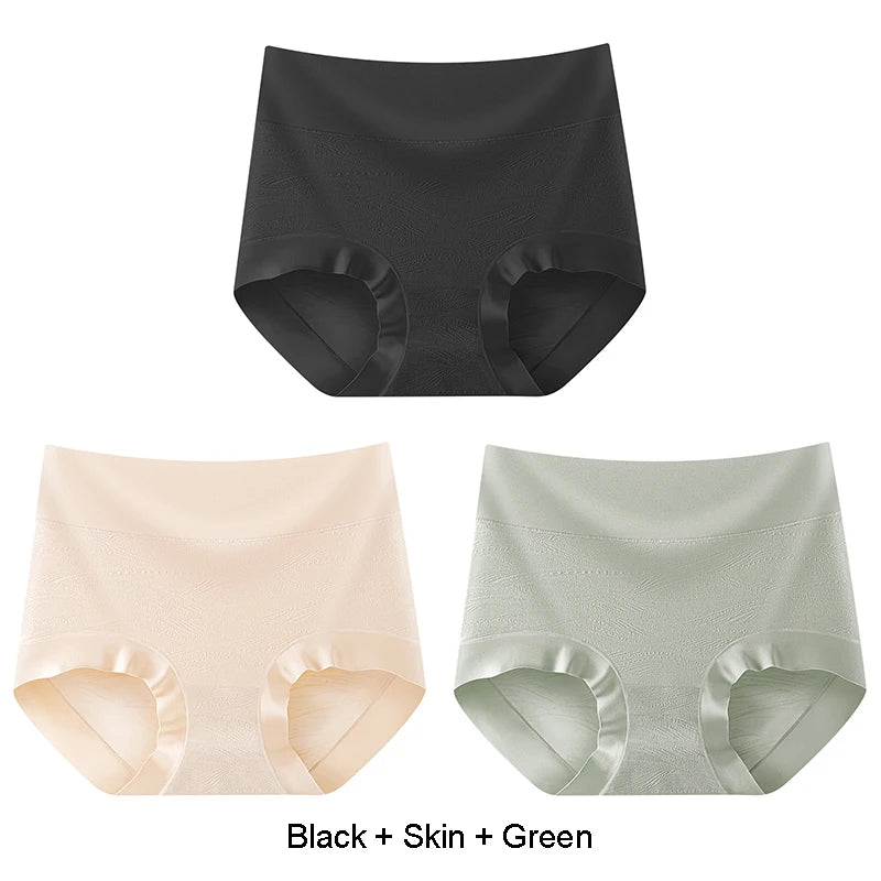 Soft women’s underwear set featuring comfortable cotton briefs from Corporación Turística, displayed on a neutral background.