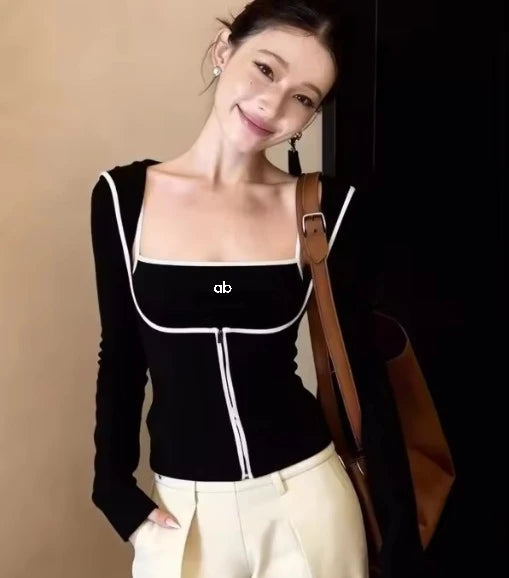 Conjunto de Yoga para Mujer de 2 Piezas: Cárdigan Blanco ...
