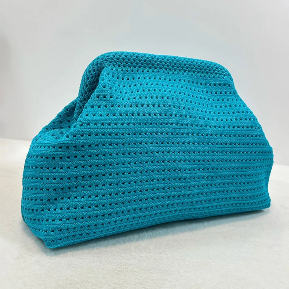 Bolso de mano de playa de Color liso para mujer, bolso de...