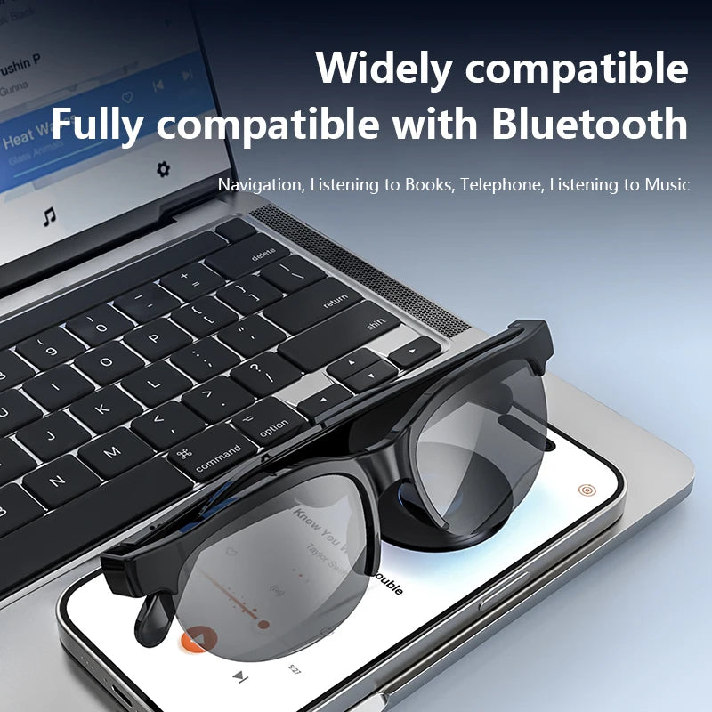 Gafas Inteligentes 2026 con Traducción IA, Bluetooth, Gra...