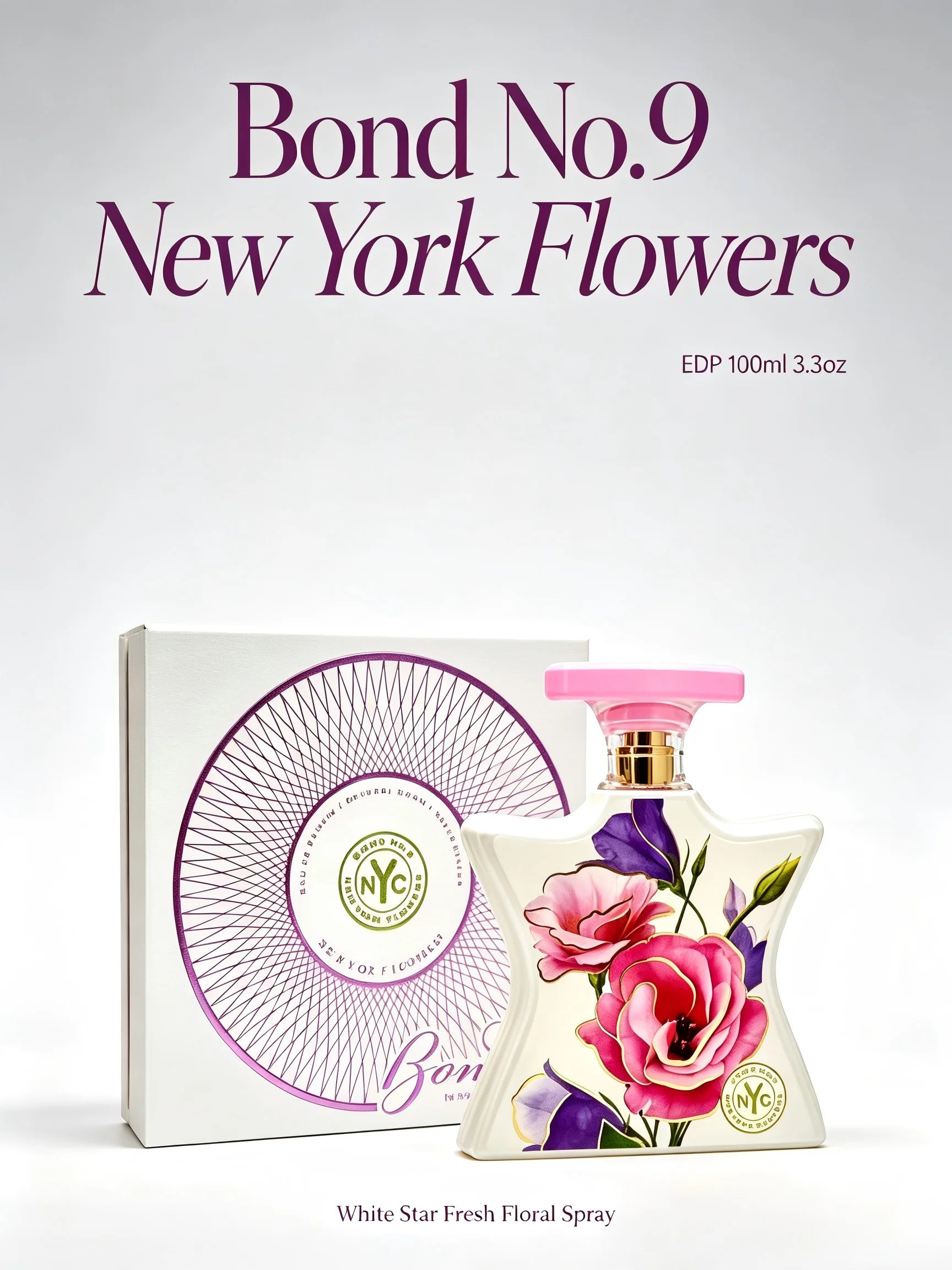 Nueva Llegada Bond No.9 New York Flowers EDP 100ml 3.3oz ...