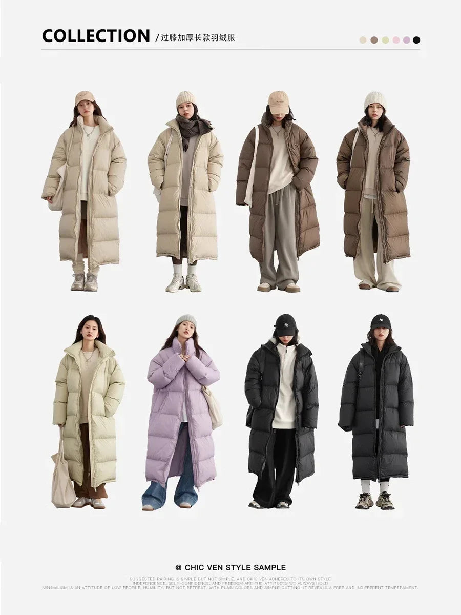 CHIC VEN-abrigos de plumón de pato blanco para mujer, cha...