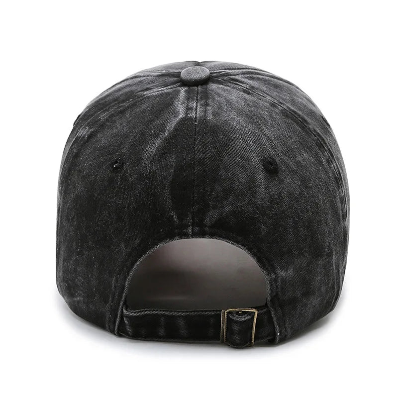 Gorra Béisbol Lavada Coreana - Moda Unisex Verano/Otoño - Corporación Turística
