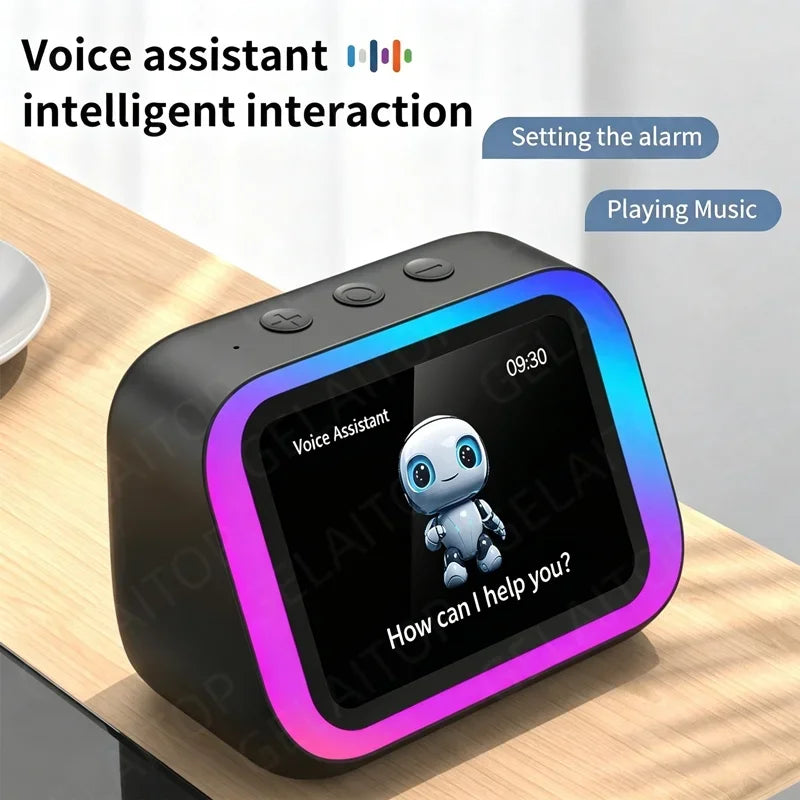 Altavoz Inteligente RGB con Asistente de Voz y Bluetooth para Dormitorio