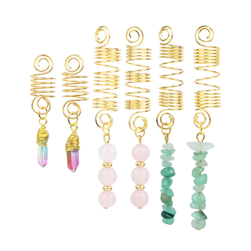 Colgante de piedra Natural para mujer y niña, accesorios ...