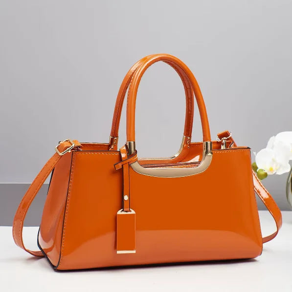 Western-style women's shoulder bag by Corporación Turística, featuring leather details and a rustic design.