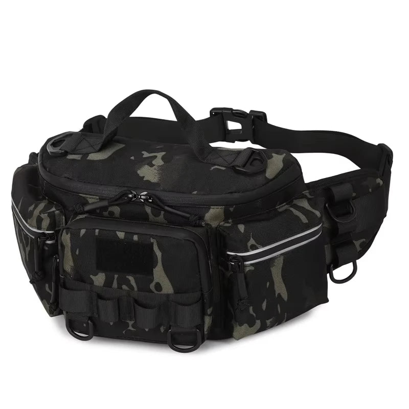 Bolsa táctica de cintura para camping, mochila de pecho, ...