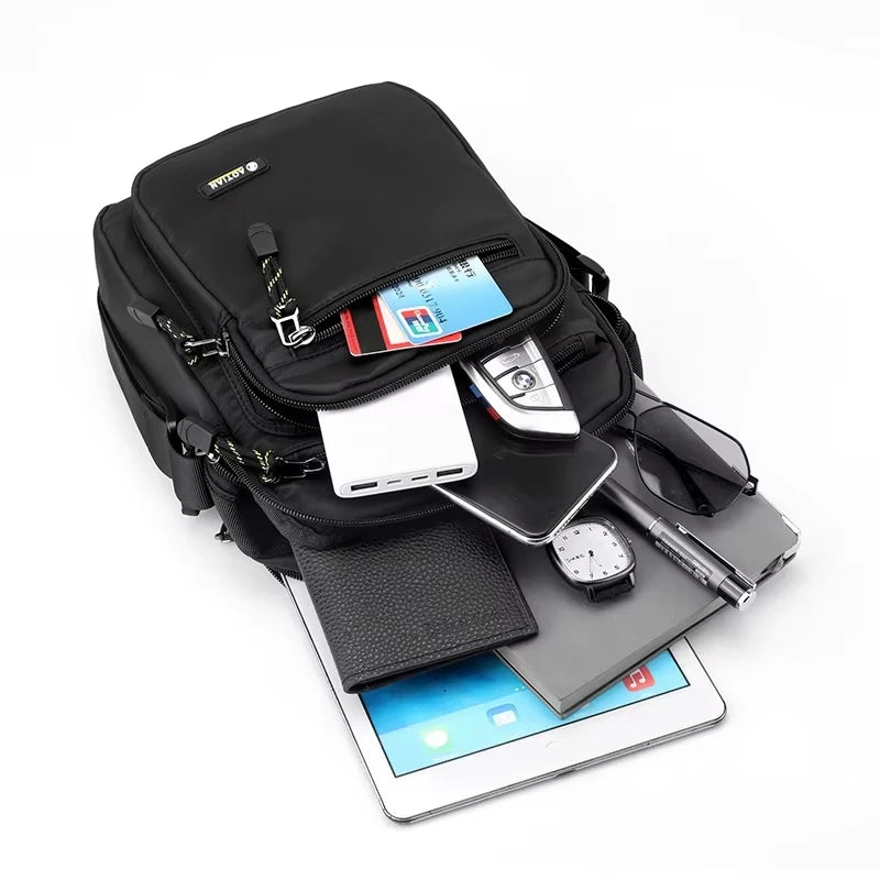 Bolso de hombro para hombre, para acampar, senderismo, in...