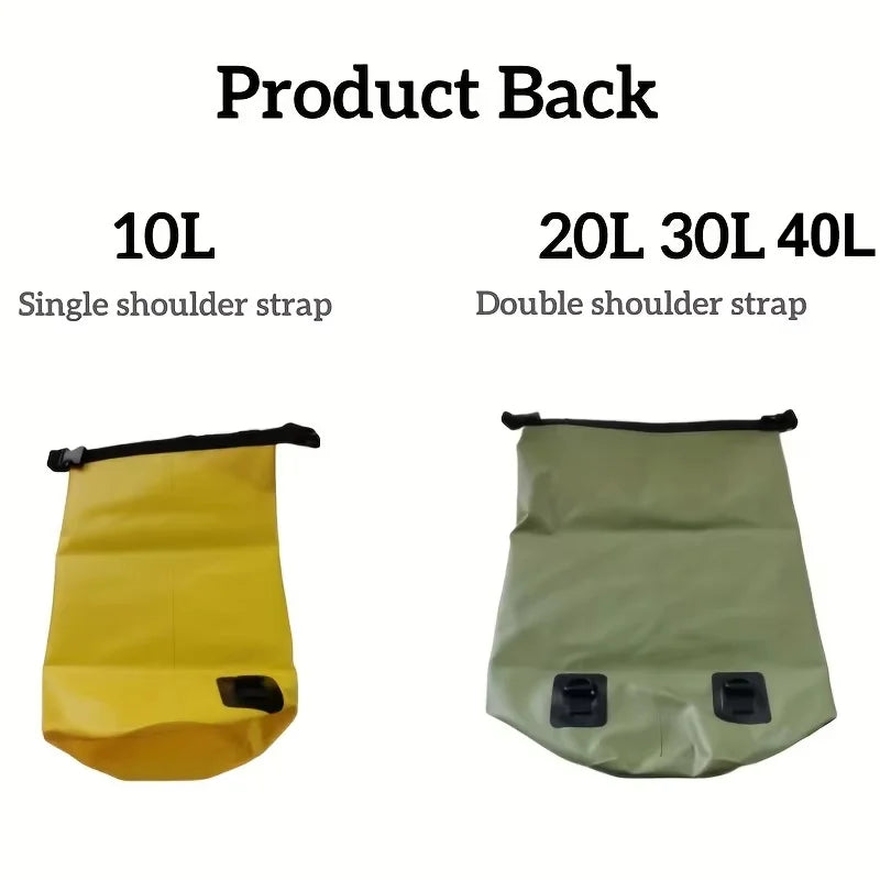Paquete de natación de PVC, mochila seca para mujeres y h...