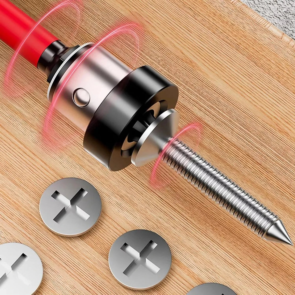 Puntas Magnéticas YUKU 6.35mm para Yeso – Acero Aleado Duradero
