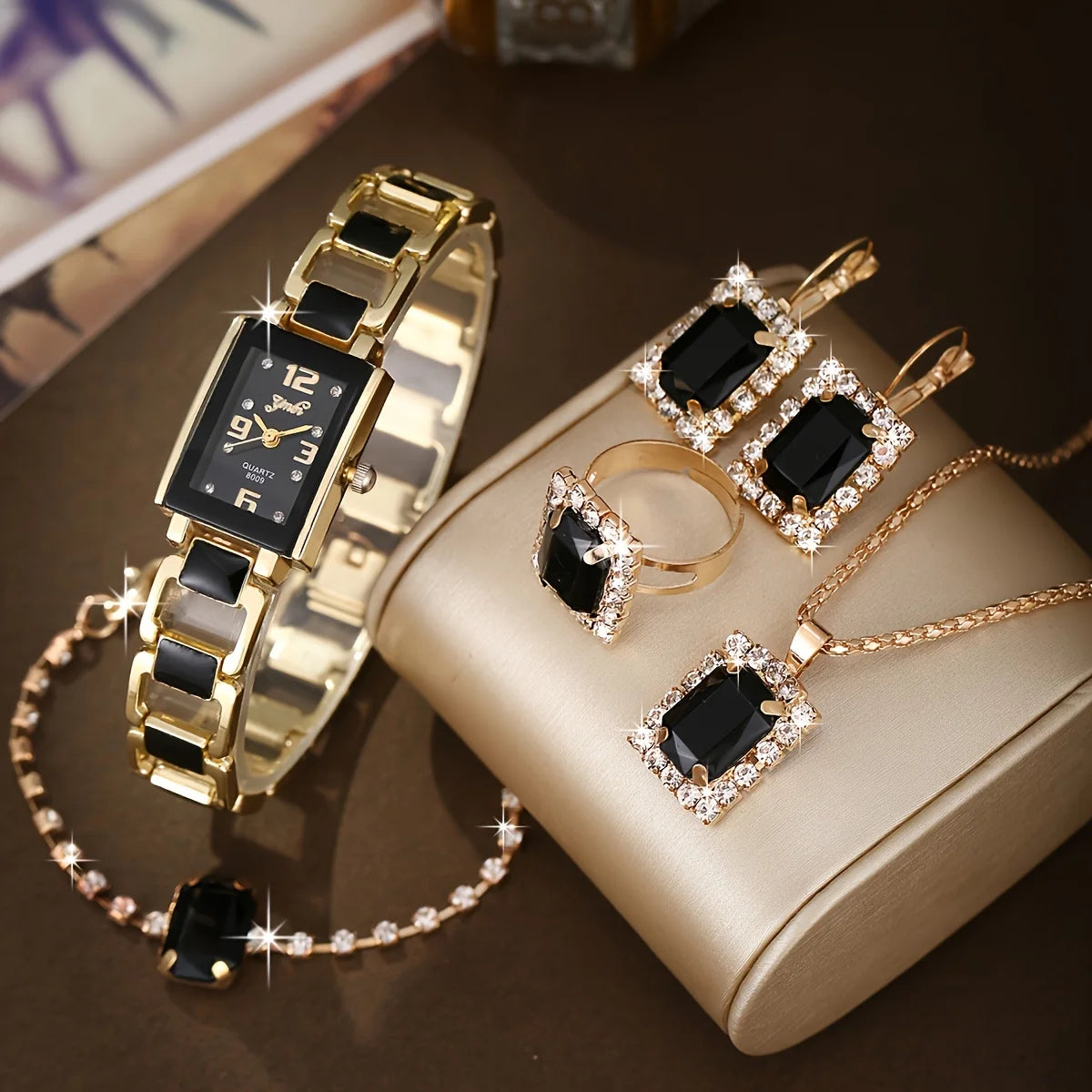 Juego de 6 relojes para mujer, elegantes, modernos, casua...