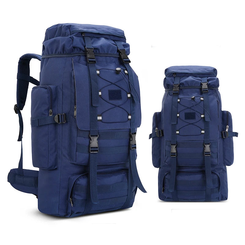 Mochila grande para acampar, bolsa de equipaje de viaje d...