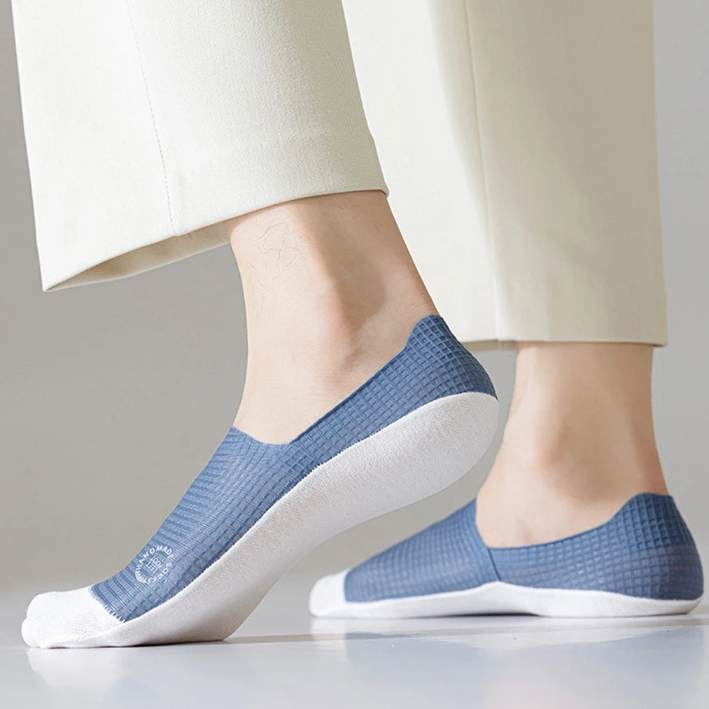 3 pares de calcetines invisibles para hombre, calcetines ...