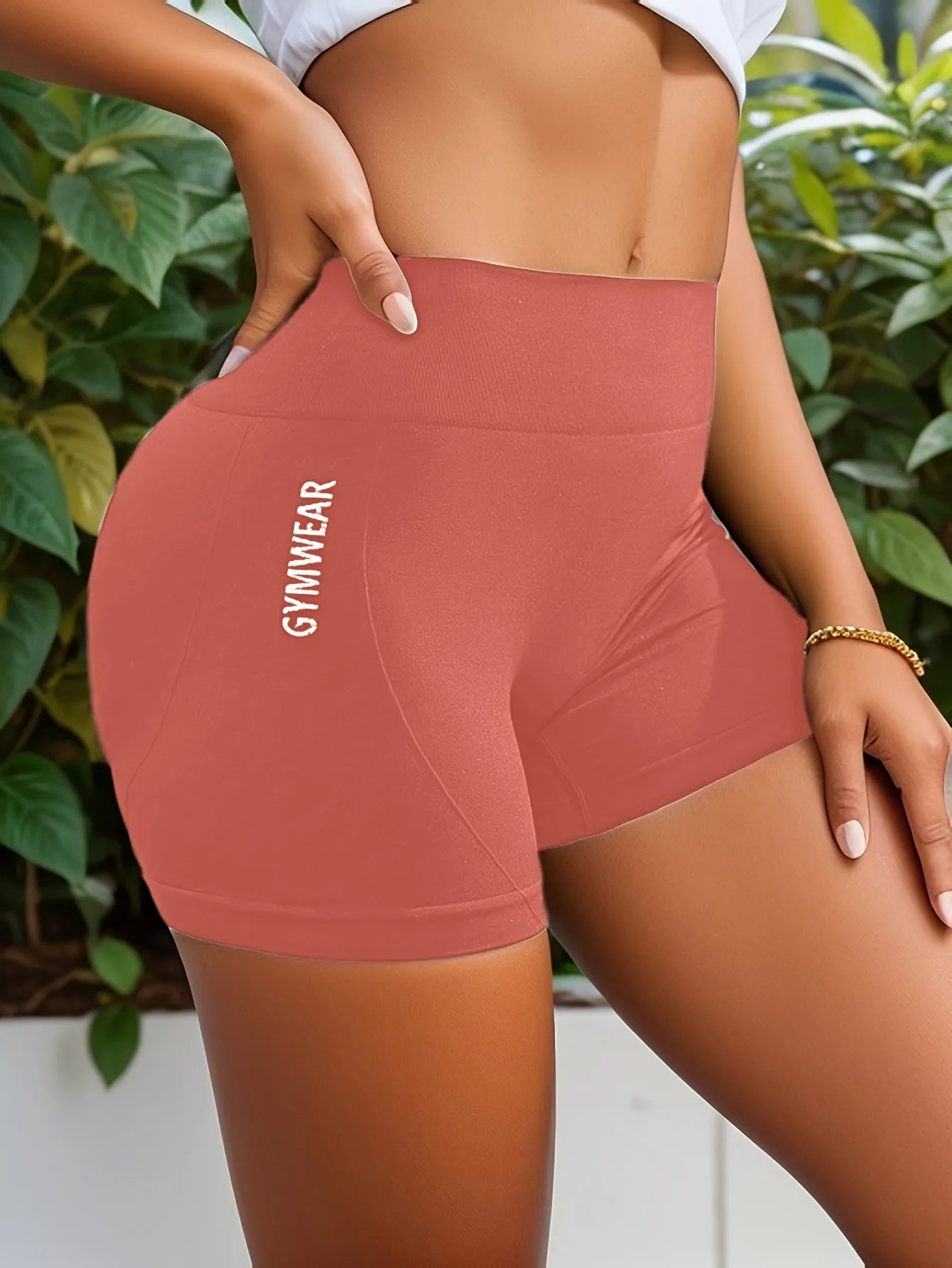 Pantalones Cortos Yoga Mujer Cintura Alta - Deportivos Sin Costuras