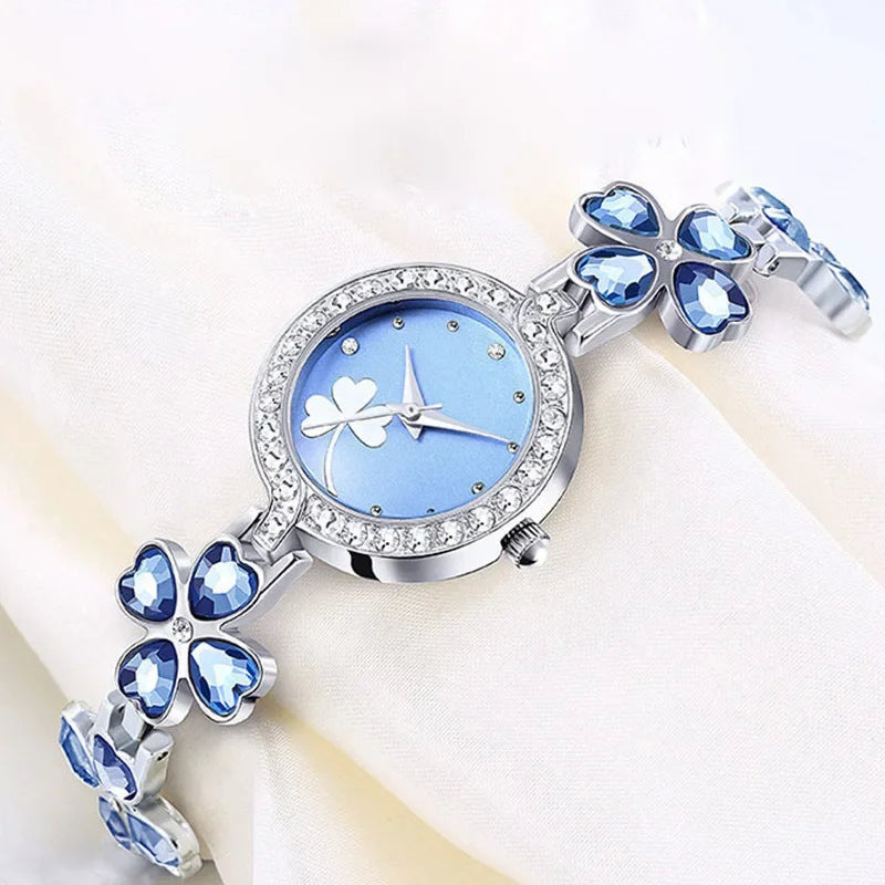 Reloj de cuarzo de diamante cuadrado para mujer, reloj de...