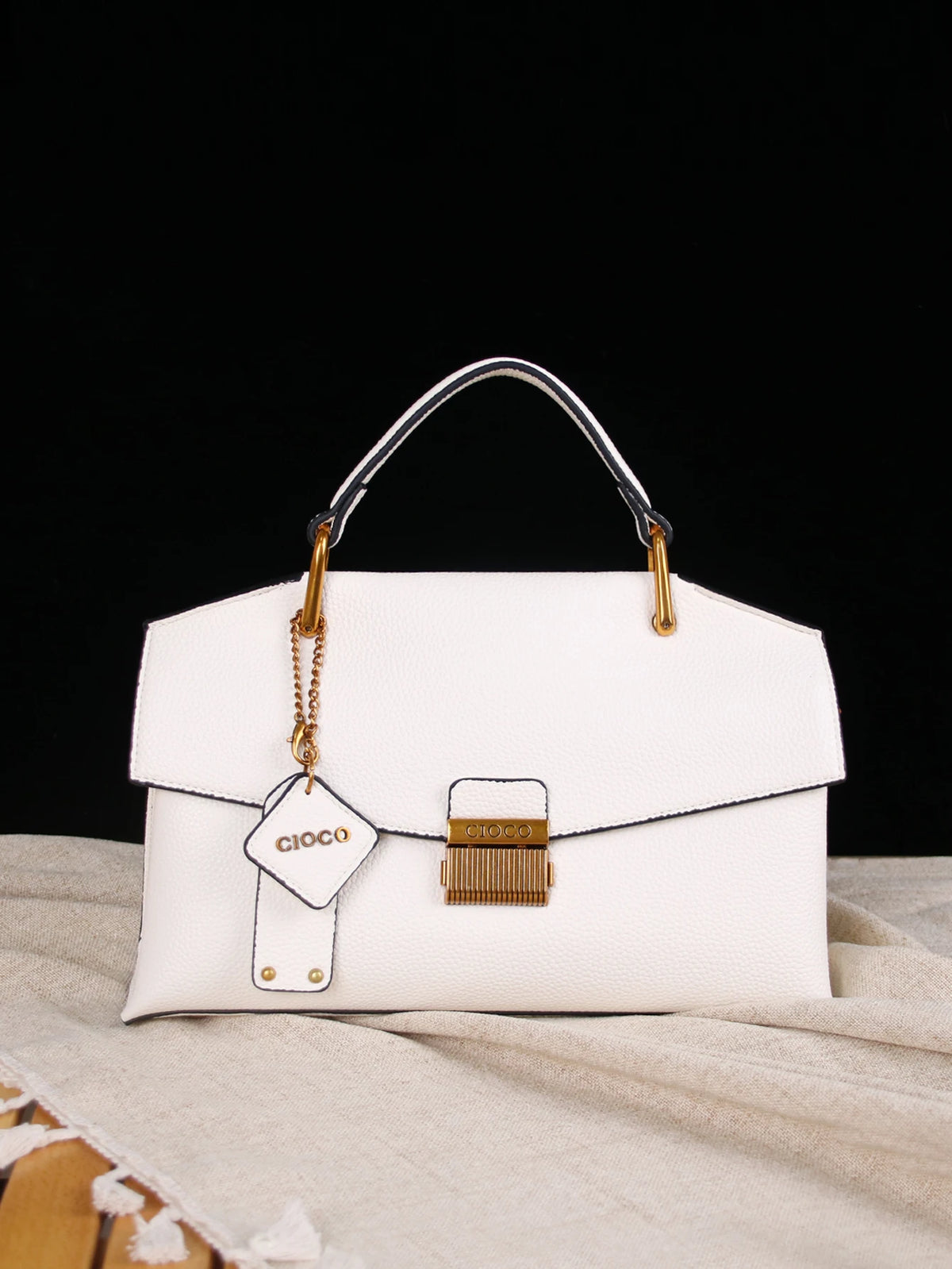 Bolso de Mano de Lujo de Alta Gama con Diseño de Serpient...