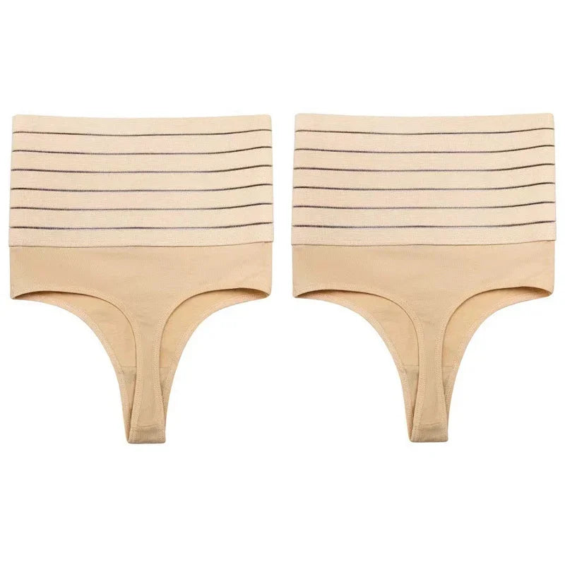 High-waisted shaping women's underwear, 2-piece set by Corporación Turística, featuring comfortable, slimming design and smooth fit.