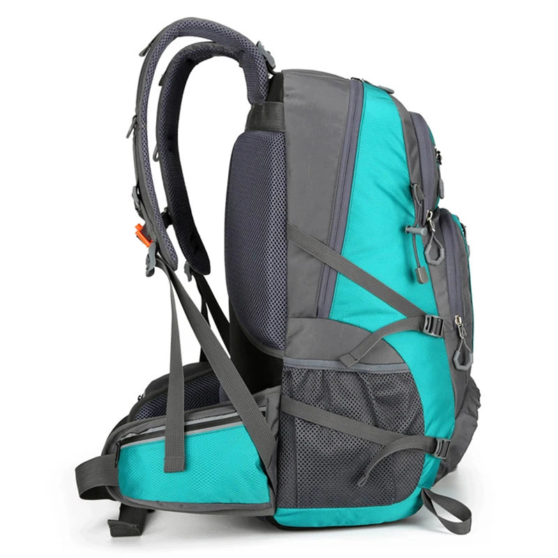 Mochila de nailon de 50L, bolsa para acampar, deporte al ...