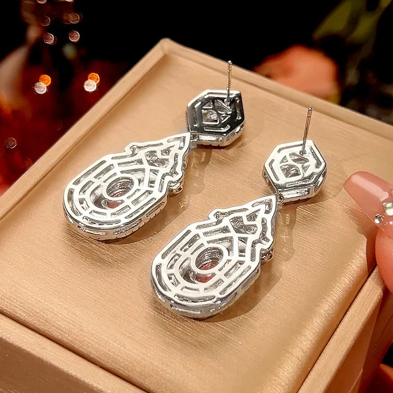 Pendientes colgantes vintage Estilo de moda Pendientes de...