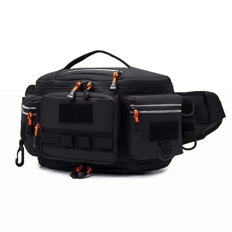 Riñonera para acampar, mochila de viaje para el pecho par...