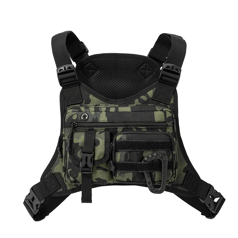 Bolsa de pecho para deportes al aire libre, chaleco, moch...