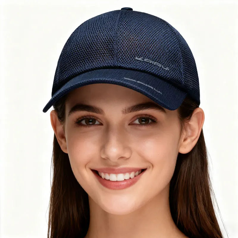 Gorra Coreana Transpirable Unisex con Letras | Protección Solar - Corporación Turística