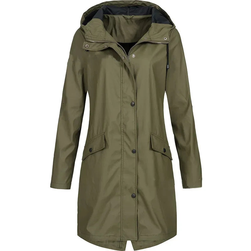 Warm fall and winter cargo coats from Corporación Turística, featuring durable fabric and practical design for chilly weather.