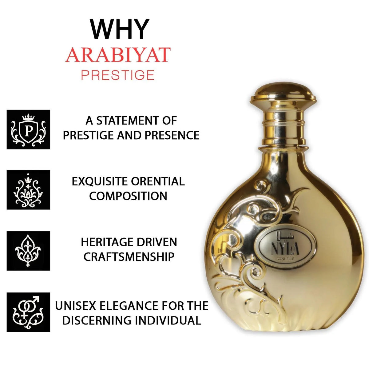 ARABIYAT PRESTIGE Nyla Vani Parfum - Elle Eau De Parfum, ...