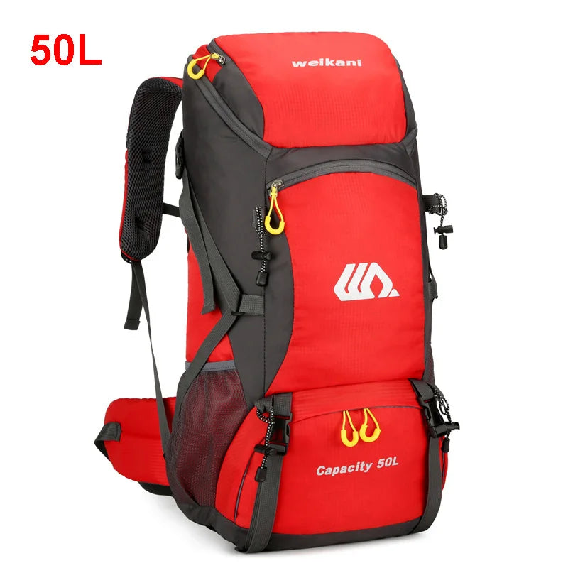 Mochila de viaje de 50L para acampar, bolsa grande para s...