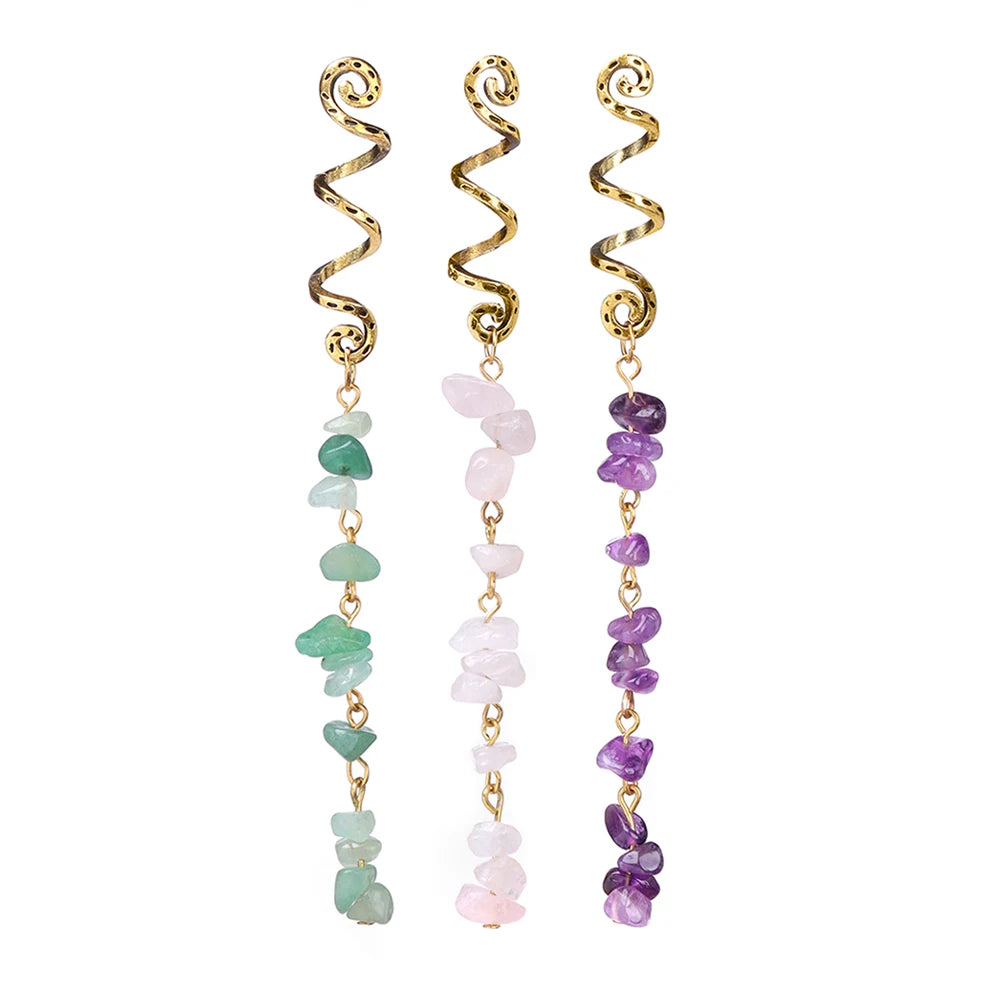Colgante de piedra Natural para mujer y niña, accesorios ...
